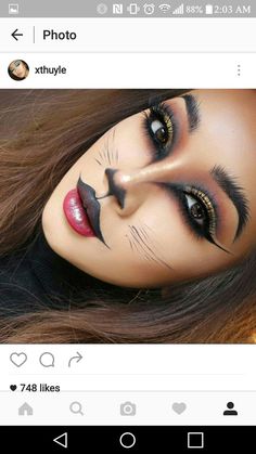 Alien Halloween Makeup, Fantasy Make-up, Leopard Makeup, Cute Halloween Makeup, Halloween Makeup Diy, Halloween Eye Makeup