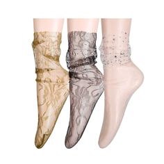 PRICES MAY VARY. ❥【Size & Package】 Medium Size. The sheer lace mesh socks have little strechy due to the material. One size but they are heeless slouch socks, and long enough, suitable for most women and girls wear. ❤【Shiny Diamond Around Mesh Socks】 As socks are covered by diamond that would be dropped slightly which does not affect wearing. Elegant, glitter and mesh socks can be worn with mini skirts and shorts, suitable for all seasons. The pearl crystal lace loose tulle socks can provide a d Tulle Socks, Loose Socks, Pretty Socks, Crystal Lace, Slouch Socks, Mesh Socks, Socks Cute, Sheer Socks, Lace Socks