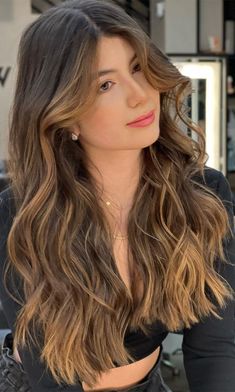 honey hair color, hair color ideas, hair color trends, summer hair color, brunette hair color Light Gray Hair Color Ash Brown, Hair Contouring Brunette, Balayage Hair Caramel, Sophisticated Hairstyles, Hollywood Hair