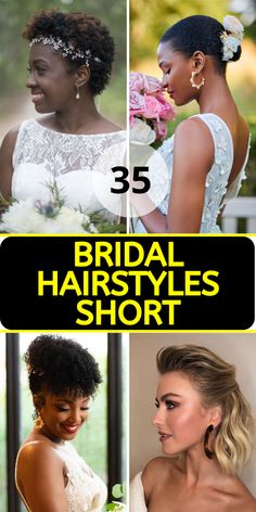 brides hairstyles short and long hair styles for the wedding party or special occasion