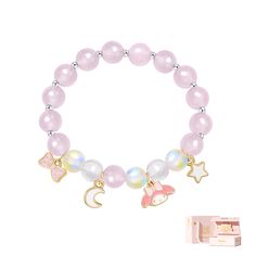 This price is for a bracelet and for a free gift box(not for sale) only, others are not included. Kawaii Bracelet, My Melody Cinnamoroll, Melody Cinnamoroll, Tie Necklace, Kawaii Jewelry, Steampunk Accessories, Gelang Manik, Dog Jewelry, Vintage Gothic