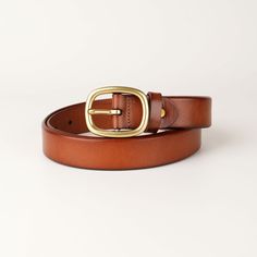 Arianna Tan Leather Belt is designed with utmost precision to highlight an eye-catching accoutrement to any accessories edit.... Buckle Belt, Wide Straps, Natural Leather, Belts For Women