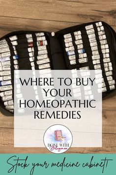 Step up your health game with these homeopathic remedies! Ready to stock your natural medicine cabinet and bet ready for whatever sickness your child brings home?  You need to build your homeopathy stash!  Homeopathic remedies can have you prepared for most anything.  This list of 9 places to purchase them means you can find whatever you need in whatever potency you are looking for.  #naturalhealing #healthyliving #wellness #selfcare #holistic Homeopathic Remedy Storage, Homeopathy Storage Ideas, Home Made Medicine, Homeopathic Medicine Cabinet, Diy Tinctures, Herb Remedies, Alternative Medicine Holistic Healing, Cell Salts, Natural Medicine Cabinet