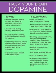 How To Increase Dopamine, Dopamine Diet, Increase Dopamine, Dopamine And Serotonin, Increase Serotonin, Brain Facts, Mental Health Facts, Mental Health Therapy