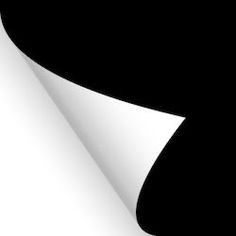 an abstract black and white background with curved edges