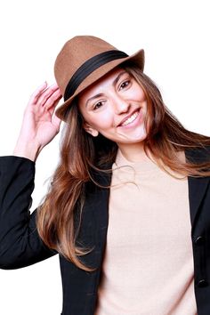 Our handmade winter fedora hats are chic and stylish accessories for every occasions. They are classic accessories with their vintage styles for every women winter day and night. They are also great gift. Color : Camel Brim size : 4 cm Crown : 11 cm Ribbon : 3 cm trifold grosgrain ribbon You can brush with softly brush and wipe with a damp rag. ( Don't rub too hard , the fabric might be damaged.) All of our products are Free Express Shipping. Trendy Brimmed Boater Hat For Winter, Trendy Winter Boater Hat With Flat Brim, Trendy Flat Brim Boater Hat For Winter, Classic Fedora Costume Hat For Winter, Winter Cloche Hat With Flat Brim, Elegant Winter Fedora, One Size Fits Most, Elegant Winter Fedora One Size, Classic Wide Brim Winter Costume Hats And Headpieces, Classic Felt Cap For Winter