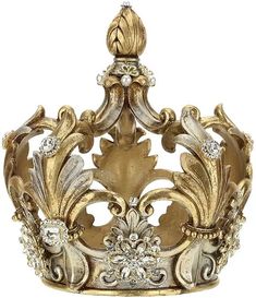 Mark Roberts Jeweled Kings Crown Figurine | Dillard's Crown Sculpture, King's Crown, Crown Decor, Mark Roberts, Kings Crown, Summer Gifts, Silver Jewels, Tiaras And Crowns, Decorative Objects