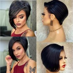 Medium Short Hairstyle Women Round Face Layers, Arabic Eyeliner, Cortes Bob, Haircut Pixie, Clever Closet, Trendy Bob Hairstyles, Chic Short Hair, Wig Black, Blonde Pixie Cut