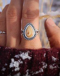 Ivory Ring, Silver Smithing, Ring Women, Hair And Nails, Elk, Women Rings