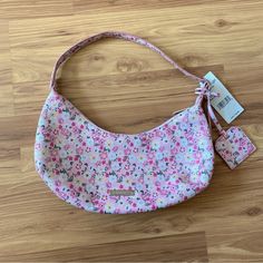 Nwt Madden Girl Pink Multi Floral Shoulder Bag. This Is A Beautiful Pink Floral Shoulder Bag Made Of Faux Leather For Everyday Use. This Bag Has Silver Hardware And An Adjustable Strap. Roomy With One Inner Side Pocket. Super Adorable! Feminine Shoulder Bag For Spring Errands, Clumsy Aesthetic, Funky Purses, White Shoulder Bag, Denim Purse, Oversized Bag, Girls Handbags, Fringe Bags, Girls Purse