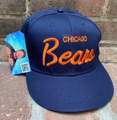 We sell out quick! THIS HAT IS A VINTAGE MID CROWN HAT. Vintage 90s Chicago Bears hat In Honor of the greatest Christmas show, Christmas Vacation. Same Design Clark Griswold so famously wore Orange Embroidery SnapBack one size adjusts to all Green underbelly bill just like the movie Hat may arrive wrinkled, will fall out with wear, steam, dryer, etc. Quick Shipping Brand New & made by the jtbcompany * Limited Stock* Clark Griswold Christmas Vacation, Vintage Chicago Bears, 90s Christmas, Clark Griswold, Crown Hat, Christmas Shows, Bear Hat, Vintage Cap, Christmas Vacation