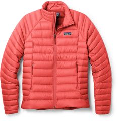 Don't let the weather keep you inside. The women's Patagonia Down Sweater is lightweight  windproof and warm enough for cold-weather activities when you want a layer to keep the chill out. Lightweight Winter Sports Outerwear, Patagonia Casual Windproof Outerwear, Patagonia Sporty Outdoor Outerwear, Sporty Patagonia Outerwear For Outdoor, Patagonia Midweight Outerwear For Sports, Sporty Patagonia Outerwear For Hiking, Sporty Insulated Midweight Outerwear, Patagonia Sporty Outerwear For Outdoor Activities, Lightweight Winter Outerwear For Outdoor Use