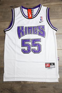 Sacramento Kings Jersey, Nba Basketball Shorts, Nba Apparel, Kings Basketball, Patch Letters, Jason Williams, Basketball Highlights