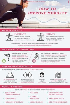 an info sheet describing how to improve your body's health and fitness abilitiess