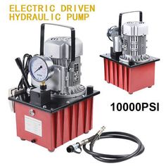 ad eBay - 10000 PSI Single Acting Electric Driven Hydraulic Pump Manual Valve 7L Cap 750W - Buy Now, click the link (eBay) Power Unit, Motor Speed, Hydraulic Pump, Power Pack, Electric Power, Energy Efficient, Business Office, Plumbing, Ebay Finds