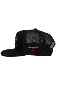 Wear your Razorbacks style with pride in this Arkansas Razorbacks Hooey Black 5-Panel Plate Snapback Hat! This Arkansas Snapback Hat features a front embroidered team-centric Hooey design. Woo Pig Sooie! Hooey Snapback Hat, Front team-centric Hooey design, Official team colors and logos, Fashion-inspired looks, Hooey takes pride in providing a new alternative for those who prefer a different take on the status-quo, Polyester, Wipe clean with cloth or cleaning kit, 4 Black Trucker Hat Six-panel, Black Trucker Snapback Hat Six-panel, Black Trucker Hat With Flat Bill, Black Six-panel Trucker Hat For Streetwear, Black Trucker Snapback Fitted Hat, Black Trucker Snapback Hat For Streetwear, Black Snapback Trucker Fitted Hat, Black Six-panel Trucker Hat, Urban Black 5-panel Trucker Hat