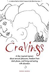 a book cover with an image of a woman's face and the words cravis on it