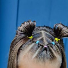 Little Gurl Hairstyles Kids, Easy Toddler Hairstyles Fine Hair, Toddler Girl Tball Hair, Toddler Dance Hair, Toddler Girl Pool Hair, Picture Day Hair, Baby Girl Hairstyles Curly, Easy Little Girl Hairstyles, Belle Hairstyle