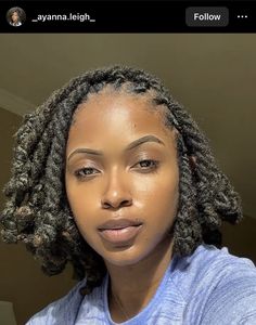 Bhriannachanell Locs, Locs And Curls, Loc Braids For Black Women, Loc Knot Bob, Curled Locs, Loc Twists, Locs With Curls