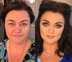 Airbrushed Makeup, Face Makeover, Beauty Makeover, Hooded Eye Makeup