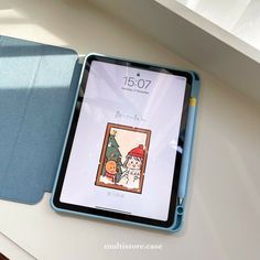 an ipad case sitting on top of a table