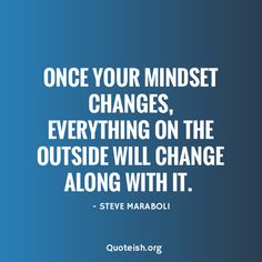 steve maraboli quote on change