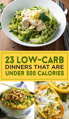 Dinner Under 500 Calories, Low Carb Dinner Ideas, Dinners Under 500 Calories, Low Carb Dinners, Meals Under 500 Calories, 500 Calorie Meals, 500 Calorie, Low Calorie Dinners, Boiled Egg Diet Plan