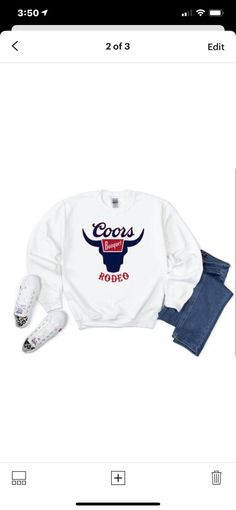 coors rodeo shirt – nygypsiestees Coors Rodeo, Outfit Essentials, High Quality Prints, Rodeo Shirts, Trendy Outfit