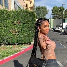 Saweetie Hair Styles Braids, Sweetie With Braids, Saweetie Twists, Saweetie Braids, 4 Big Braids, Jadya Wayda Braids, Large Goddess Braids, Jumbo Twist Braids, Big Braids Hairstyles