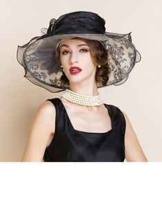 JJ's House Hats Dress Hats Derby Hats Rhinestone Lace Women's Kentucky Derby Organza Church Hats Hats. #JJ's House #Hats #DressHats #DerbyHats #Rhinestone #Lace #Women's #KentuckyDerby #Organza #ChurchHats #Hats Outfits With Hats Black Women, Hats For Black Women, Vintage Tea Party Dresses, Summer Outfits With Hats, Kentucky Derby Hats For Women, Vintage Kentucky Derby, Tea Party Dresses, Wide Brim Hat Women, Rhinestone Wedding Dress