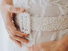 Bridal Pearl Belt and Buckle Sash And Buckle Pearl Buckle | Etsy Pearl Wedding Accessories, Pearl Belt, Calamigos Ranch, Wedding Renewal, Fantastic Fashion, Lace Wedding Dress With Sleeves, Valentines Crafts, Wedding Dress Belt, Wedding Sash Belt