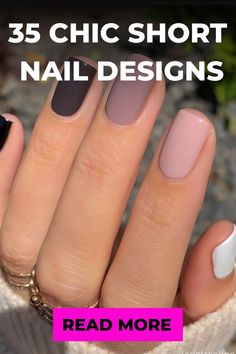 Discover 52 elegant nail designs that will elevate the look of your short nails. Find inspiration to achieve a chic and sophisticated manicure that will leave a lasting impression. Explore our curated list now for stylish and polished nail ideas that you'll love. Best Fall Nail Colors, Elegant Manicure, Fall Nail Trends, Spring Nail Designs