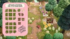 Animal Crossing Road Codes, Qr Codes Animal Crossing, Natural Flooring, Emotional Support Animal, Island 2, Stone Path