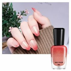 This is Fendyy store, and we will introduce you to our best-selling products. Dear, don't hesitate. If you like it, you can choose now Thousand Color Temperature Change Nail Polish Baking Quick Drying Gradient Color Nail Polish Oily Cold and Warm Discoloration 7ml Features: NOTE: a skin Test before using is necessary. Discontinue use if irritation occurs. Please do not over file your nail. the nails own a natural layer that can the problem. When you apply the gel thinly. Too thick coat or gel on Polish Baking, Color Changing Nail Polish, Color Changing Gel Polish, Quick Dry Nail Polish, Color Change Nail Polish, Gel Nail Polish Colors, Dry Nails Quick, Color Changing Nails, Dry Nail Polish