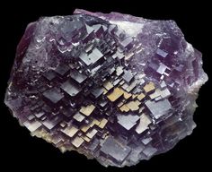 Purple Overlay, Minerals Crystals Stones, Purple Fluorite, Green Fluorite, Raw Minerals