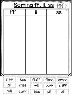 a printable worksheet for beginning with the letter f and i in it