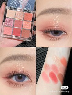 Color Durazno, Fake Makeup, Soft Eye Makeup, Alat Makeup, Kawaii Makeup, Ulzzang Makeup, Swag Makeup