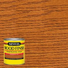 a can of minwax wood finish penetrating stain