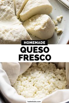 homemade queso fresco is an easy and delicious appetizer that's ready in under 30 minutes