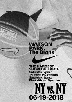 an advertisement for the new york nets basketball team, which is on display at the brooklyn nets