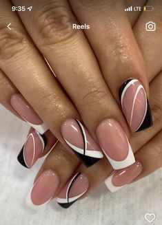 Manicure Nail Designs, Stylish Nails Designs, White Nail, Fancy Nails