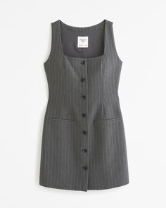 Women's The A&F Mara Squareneck Vest Mini Dress | Women's Dresses & Jumpsuits | Abercrombie.com