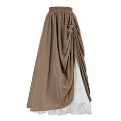 Style Année 20, Top In Pizzo, Victorian Skirt, Cowgirl Outfit, Gothic Skirts, Retro Skirt, Women Lace Dress, Maxi Skirt Boho, Long Skirts For Women