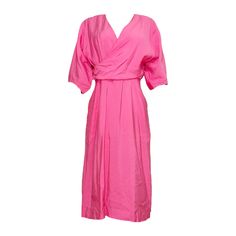 Cos Puff Sleeve Midi Dress, Pink, 8 (Us) - Brand: Cos - New With Tags - Orig: $135 - Color: Pink - Pockets: On-Seam Side Pocket - Length: Midi Length - Closure: Back Zip Closure - V-Neckline - Voluminous Elbow-Length Sleeves - Gathering At The Waist - Back Slit - 80% Modal, 20% Polyester - Machine Wash Cold Approx. Measurements: - Size: Us 8 - Bust: 38” - Waist: 30” - Hips: 48” - Body Length: 48” Actual Item For Sale Is Pictured Using A Mannequin. For Sizing Reference, Our Mannequin’s Measuremen Midi Dress Pink, Puff Sleeve Midi Dress, Pink Midi Dress, Sleeve Midi Dress, Elbow Length Sleeve, Dress Pink, Side Pocket, Midi Length, Ebay Finds