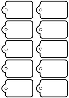 blank labels to print out for your own business or product, including the name and price tag