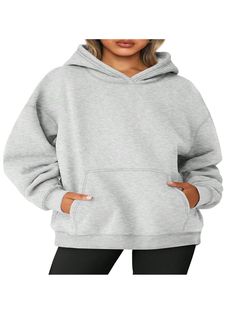 Material: Made of 50% polyester and 50% cotton,these materials are thick and comfortable,keep you warm in the fall and winter.
Design:Oversized hoodie,pullover sweatshirts,drop shoulder collar,long sleeve sweater with pocket,fall outfits for women,winter fashion clothes,aesthetic clothing,y2k fleece casual style.
Match: This fleece-Lined Pullover Sweatshirt is easy to pair with casual pants,sweatpants,jeans, joggers, shorts, sneaker, casual shoes to creating a fashion and pretty looking in fall Oversized Solid Color Hoodie For Streetwear, Solid Color Cotton Hoodie For Streetwear, Cozy Fit Hoodie Sweatshirt With Pockets, Oversized Solid Color Casual Hoodie, Solid Color Hoodie Sweatshirt For Streetwear, Casual Oversized Solid Color Hoodie, Solid Color Streetwear Hoodie Sweatshirt, Streetwear Solid Color Hoodie Sweatshirt, Sporty Solid Color Sweatshirt For Winter