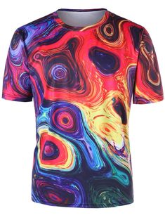 Graphic Trippy T-shirt - Colormix - 3H66665912 - Men's Clothing, Men's Tops & T-Shirts, Men's T-Shirts  #MensTShirts #Men's #Clothing # #Men's #Tops #& #TShirts # #Men's #TShirts Trippy Clothes, Cheap Mens Fashion, Clothing Sites, Cheap T Shirts, Mens Cardigan, Graphic Shirt, Mens Graphic Tee, Online Clothing Stores, Shirt Price