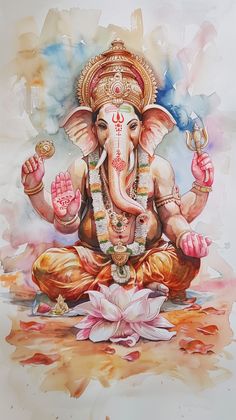 Embrace the blessings of Lord Ganesha with this stunning image of the beloved Hindu deity. Ganesha, the remover of obstacles and god of new beginnings, brings prosperity and wisdom to all devotees. Perfect for adding a touch of spirituality to your Pinterest board.  #Ganesha #HinduGod #Spirituality #DivineBlessings #NewBeginnings #Prosperity #Wisdom #IndianCulture #ReligiousArt  To Book online Homa/ Japa/ Puja visit us at - https://www.astrobhava.com/ or Contact us at - 9629555442 God Hindu Wallpaper, Ganesh Ji Pic, Hindu Art Paintings, Mandala Ganesha Art, Hindu Gods Drawing, God Drawing Hindu, God Ganesha Images, Ganesha Blessings, Ganesh Ji Painting