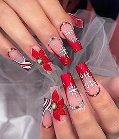 ⭐Hello, gorgeous   Welcome to my shop! I hope you find the perfect style that suits you. 💥Materials:💥  I use only high-quality materials to create durable and luxurious press-on nails that you can trust.   Here's how long they'll last:   - 1-2 days with adhesive tabs (included in the set)   - 2-3 weeks with nail glue   Plus, all nails are reusable if you care for them properly. Instructions are included with each set. 💥Sizes:💥 - **XS 14mm, 11mm, 12mm, 10mm, 8mm   - **S 15mm, 12mm, 13mm, 11mm, 8mm   - **M 16mm, 12mm, 13mm, 11mm, 9mm   - **L 18mm, 13mm, 14mm, 12mm, 10mm   Need a custom size? Just fill out the personalization section under product options. I'm also happy to help you measure if you're unsure. 💥Each Nail Set Includes:💥   - 10 nails in your chosen size   - 24 adhesive tabs Christmas Nail Designs Acrylic, Christmas Nail Design, Nagellack Trends, Festive Nail Art, Nails Trends, Cute Christmas Nails, Wedding Nail, Christmas Nail Art Designs, Christmas Nails Acrylic