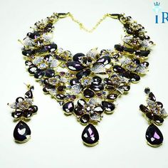 Irubab Adored Vow Gemstone Necklace Set. Bedazzling Designed this slpendid Necklace Set with earrings will adore all Women and girls. Perfect for party wear Grab Now for best offer price. Call us or WhatsApp us on +919782479919 Hurry Now!! #necklace #necklaces #necklaceset #earring #earrings #jewellery #Jewellerys #jewellerydesign  #jewellerygram #jewellerylove #jewellerydesigner #jewelrygram #silverjewellery  #traditionaljewellery #goldenjewelry #instajewelry #fashionjewelry #fashionjeweller... Necklace Set With Earrings, Gemstone Necklace, Necklace Set, Statement Necklace